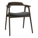 Seoul Chair, Lazio Fabric 3097 Grey / Dark Oak