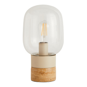 Stockholm Table Lamp, Clear, H 36 cm