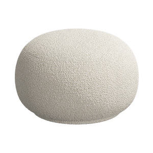 Sweet Art Footstool, Rimini Fabric 3083 White
