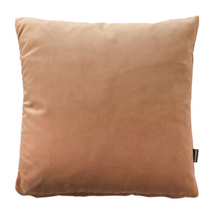 Velvet Cushion, Sand, 43 x 43 cm