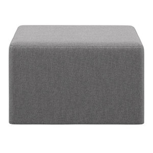 Xtra Footstool Bed, Bristol Fabric 3060 Light Grey, 70 x 70 cm