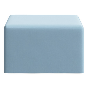 Xtra Footstool Bed, Frisco Fabric 2275 Blue, 70 x 70 cm