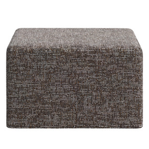 Xtra Footstool Bed, Tuscany Fabric 3202 Brown, 70 x 70 cm