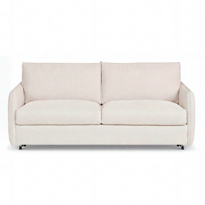 Ellis Sofa Bed, Sense Fabric 4001 Light Beige, W 202 cm