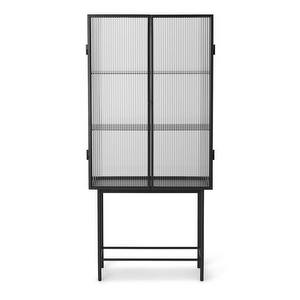 Haze Vitrine, Glass/Black