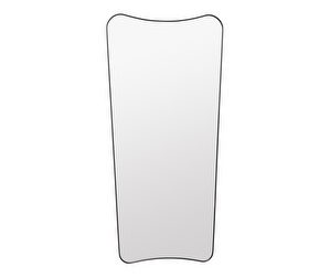 F.A. 33 Wall Mirror, Black, 69 x 146 cm