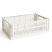 Colour Crate -kori, off-white, large