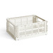 Colour Crate -kori, off-white, medium