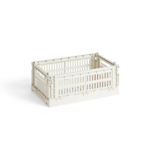 Colour Crate -kori, off-white, small