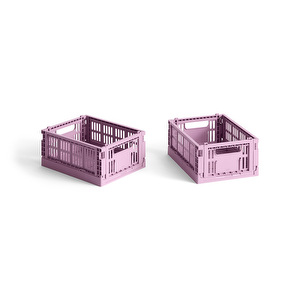 Colour Crate Mini -korit, dusty rose, 2 kpl