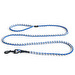 HAY Dogs -talutushihna, blue/off-white, punottu