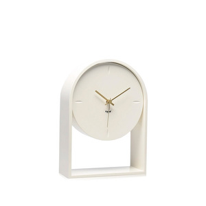 Air Du Temps Clock, White