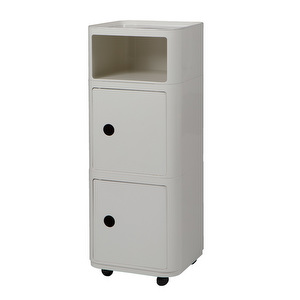 Componibili Storage Unit, White, 3 Modules