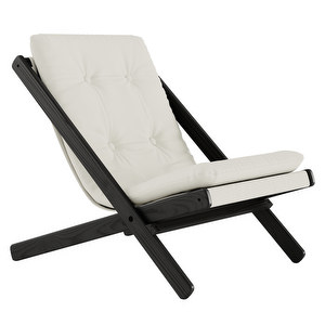 Boogie Armchair, Natural/Black