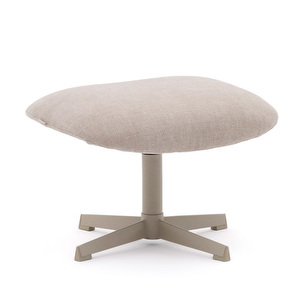 Jaspe Footstool, Noble Fabric Beige / Grey