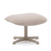 Jaspe Footstool, Noble Fabric Beige / Grey