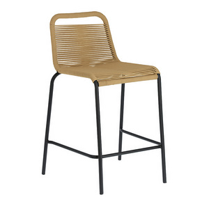 Lambton Bar Stool, Brown/Black, H 62 cm