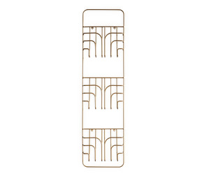 Now Wall Shelf, Brass Matte