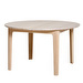Extendable Table #112, White-Oiled Oak, ø 130-230cm