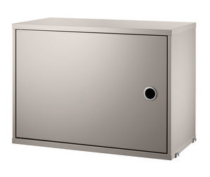 String Cabinet, Beige, 58 x 30 cm