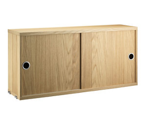 String System Cabinet, Oak