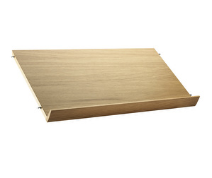String System Solid Magazine Shelf, Oak