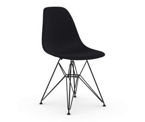 Eames DSR RE Chair, Deep Black / Black