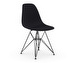 Eames DSR RE Chair, Deep Black / Black