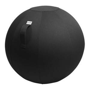 LEIV Sitting Ball, Black, ø 60–65 cm