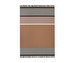 San Francisco Rug, Reddish Brown/Stone, 200 x 300 cm