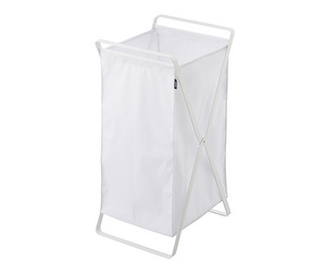 Tower Laundry Basket, White