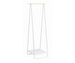 Tower Coat Rack, White