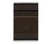 San Francisco Rug, Black/Nutria, 170 x 240 cm